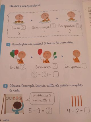 Libro mates primero de primaria para repasar