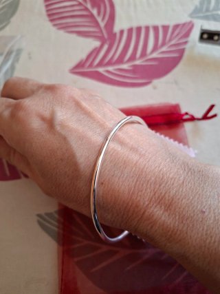 Pulsera Plata aro nueva