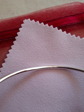 Pulsera Plata aro nueva