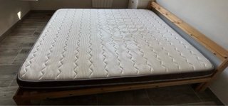 Cama Matrimonio Madera IKEA 135cm