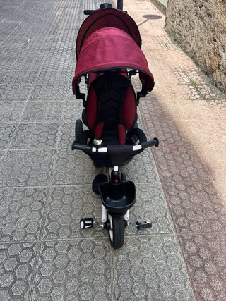 Bicicleta gemelar/trilliza para dos niños