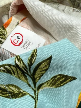 Set 4 Strofinacci C.e. Design Italiano Cotone 100%