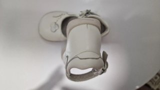 Zapato en piel blanco