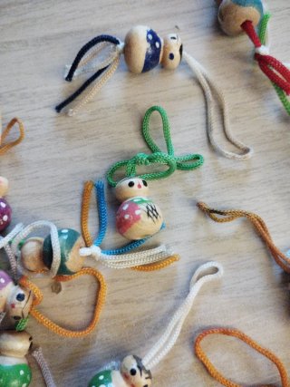 Chinitos de la suerte llaveros