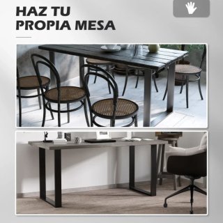 Gambe Metalliche Stile Industriale