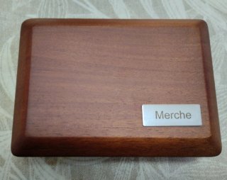 Caja de madera personalizada