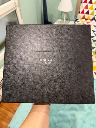 Bolso Saint Laurent Negro Cocodrilo