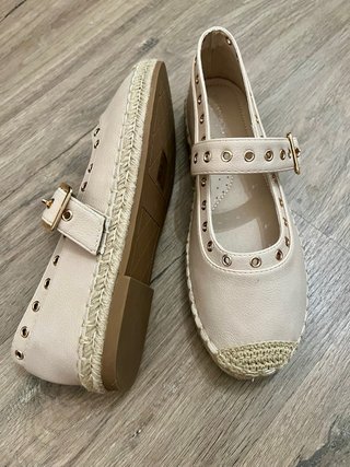 Bailarinas Yute Beige