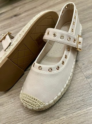Bailarinas Yute Beige