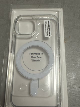 Funda iPhone 14 Transparente Magnética