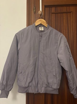 Chaqueta bomber morada