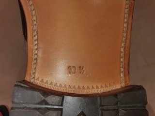 Zapatos Georges Talla 45 Marrón/Beige Vintage