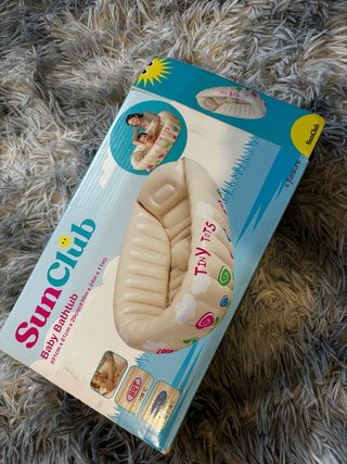 Bañera hinchable SunClub para bebé