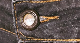 Pantalón vaquero elástico azul