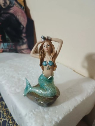 Figura Sirenita 12cm, adornos, pecera y acuarios