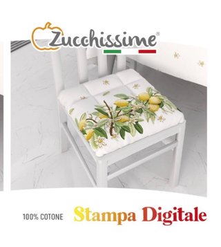 6 Cuscini Zucchimissime 4 Punti Cotone