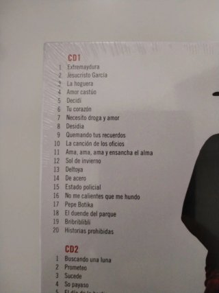 EXTREMODURO, Canciones 1989-2013, formato CD