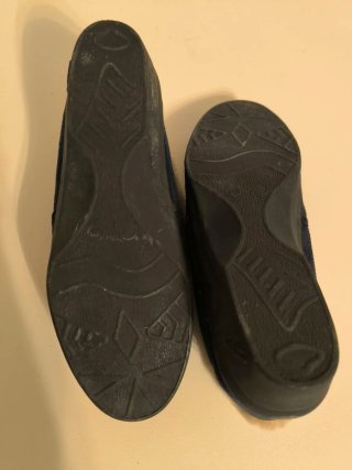 Zapatillas de estar por casa azules talla 38