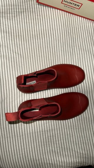 Botas de agua Hunter Talla 42 Rojas