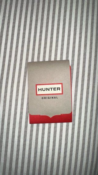 Botas de agua Hunter Talla 42 Rojas