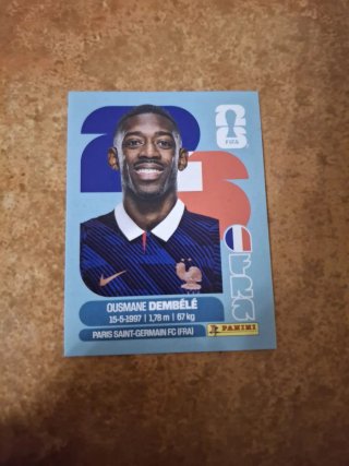 Cromo Ousmane Dembélé Mundial 2026