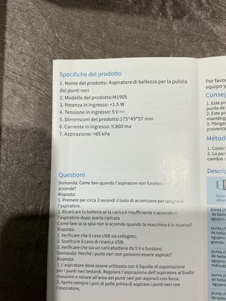 Mesen Aspiratore per Punti Neri Bianco Rosa