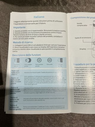 Mesen Aspiratore per Punti Neri Bianco Rosa
