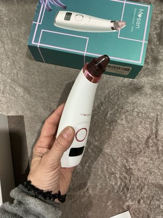 Mesen Aspiratore per Punti Neri Bianco Rosa