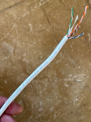 30 m Cable UTP Categoría 6 Commscope