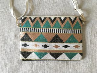 Bolso Clutch Joya Étnico Multicolor
