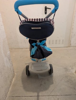 Triciclo smarTrike 4 en 1 (azul y gris)