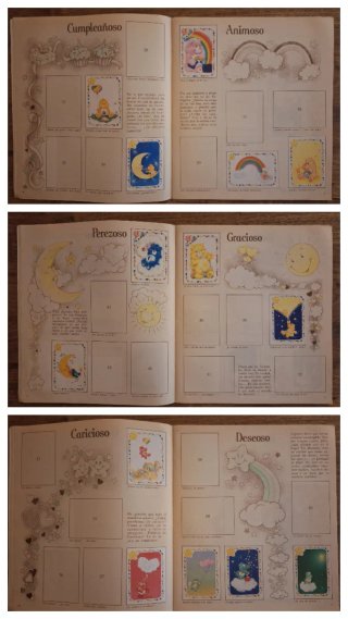 Album cromos Care Bears Gli Orsetti Amorevoli Panini