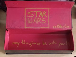 Conjunto Bonecos e Cartas Star Wars