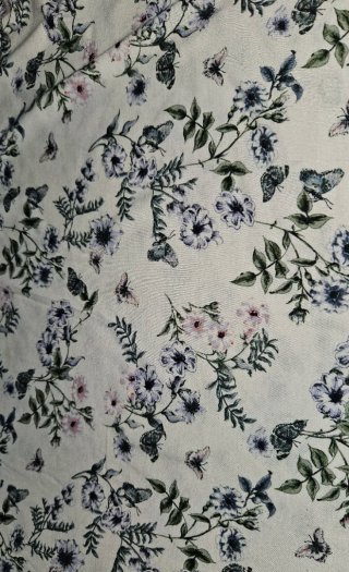 Blusa H&M floral encaje talla L