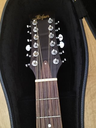 GUITARRA ACÚSTICA 12 cuerdas, HÖFNER HA-JC05-12ET