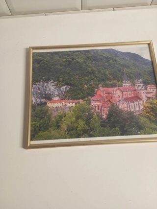 Cuadro Basílica de Covadonga,30x25 cm