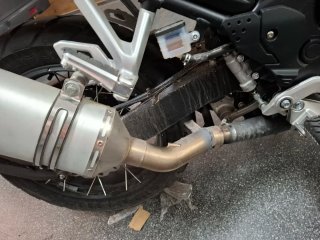 Tubo de escape, de Macbor Montana 500 cc