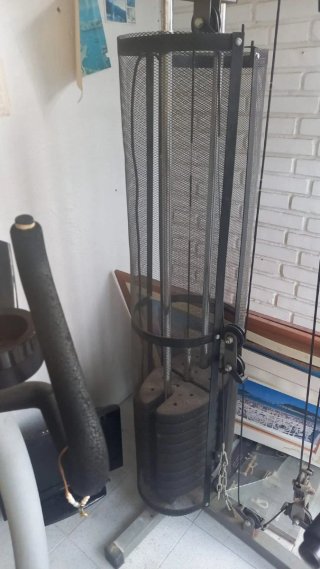 Bicicleta Estática + Pesas Gimnasio