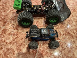 Coche RC Monster Energy Negro