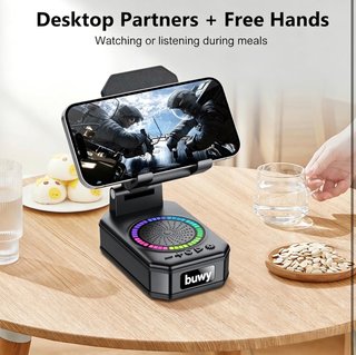 NUEVO Soporte Móvil Bluetooth con Altavoz HD