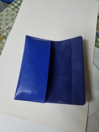 Funda de gafas azul