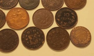 Lote Antiguas Monedas Europeas y Mundiales