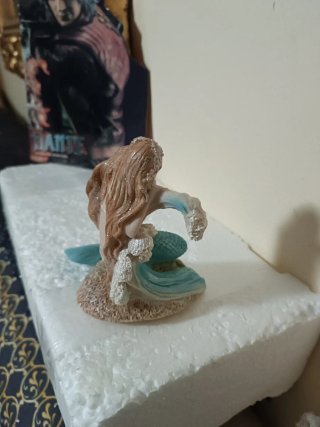 Figura Sirenita Decoración Acuario 12cm aproximada