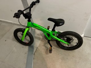 Bici Monty Verde Infantil