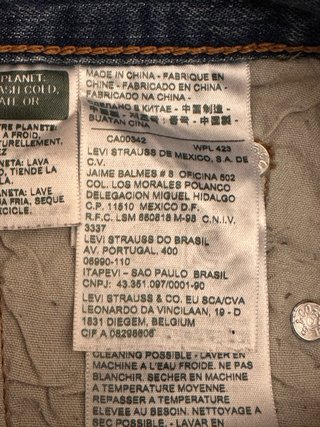 Levi's 501 shorts donna