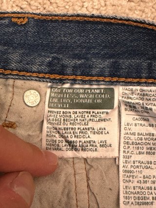 Levi's 501 shorts donna