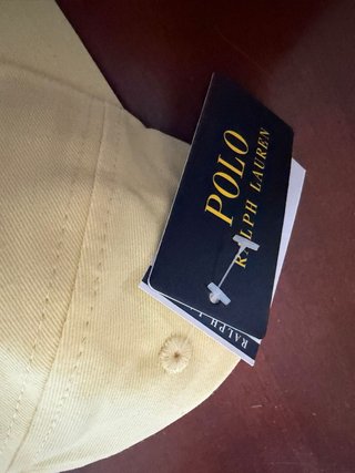 Cappellino Polo Ralph Lauren Giallo