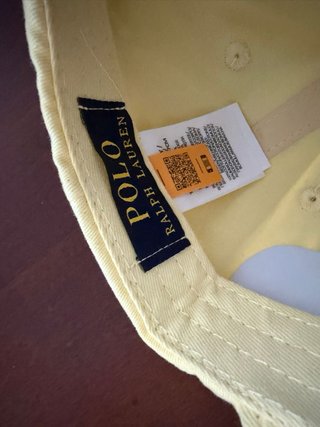 Cappellino Polo Ralph Lauren Giallo
