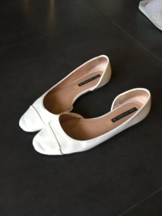 Bailarinas Zara Blancas T40