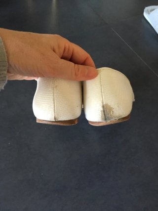 Bailarinas Zara Blancas T40